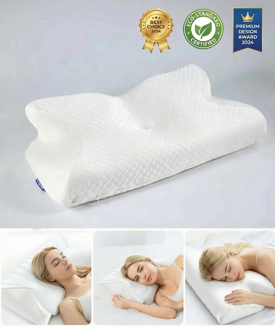 BYSTERI · Products · BYSTERI AuraRest _ Memory Foam Neck Pillow _ Ergonomic Travel Support for Neck Pain Relief · Shopify