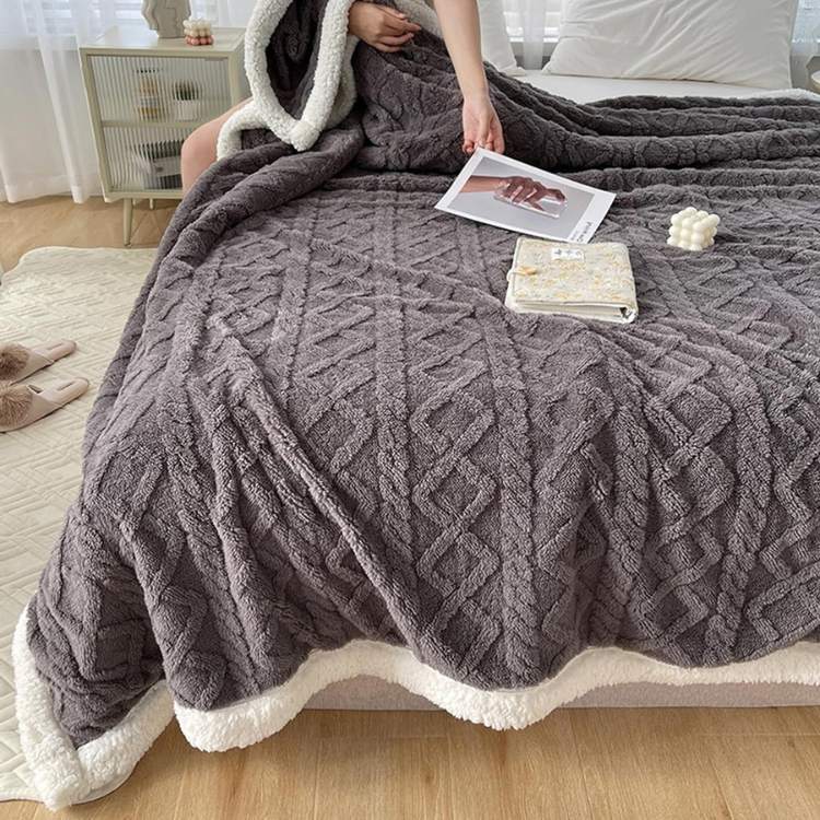 CozySherpa | Weighted Blanket with Soft Sherpa Fabric | Calming Comfort for Adults 4