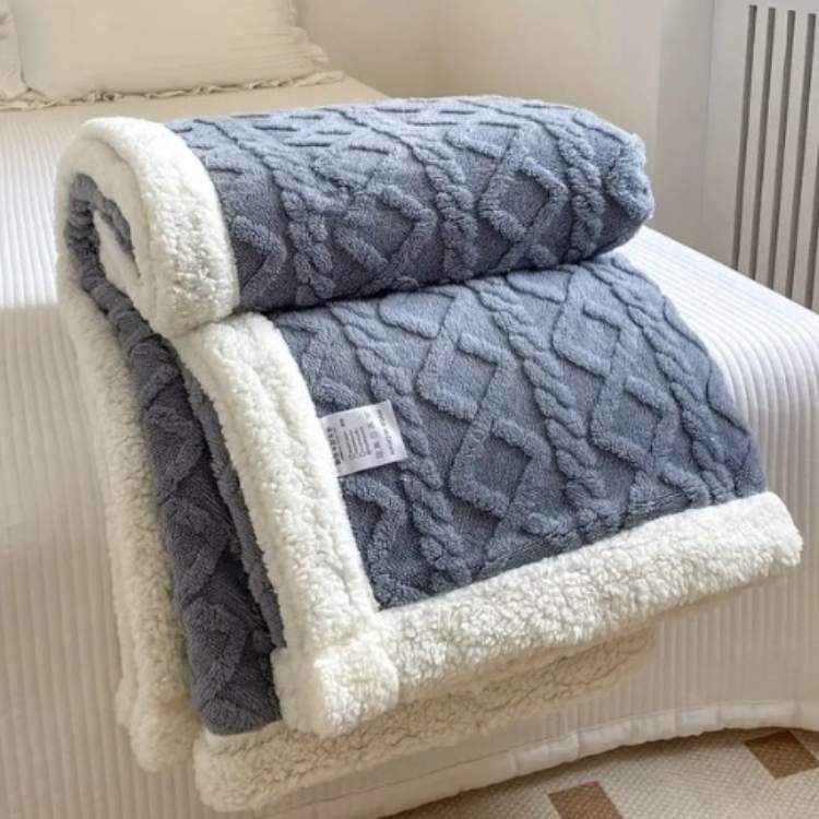 CozySherpa | Weighted Blanket with Soft Sherpa Fabric | Calming Comfort for Adults 6