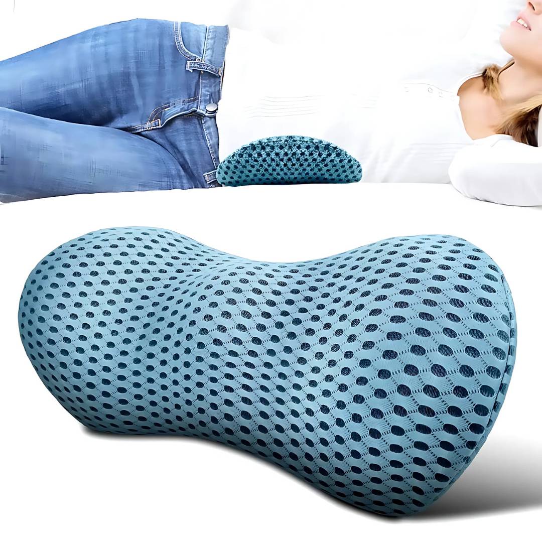 Lumbar Support Cushion | Ergonomic Design with Portable Relief for Back Pain 2