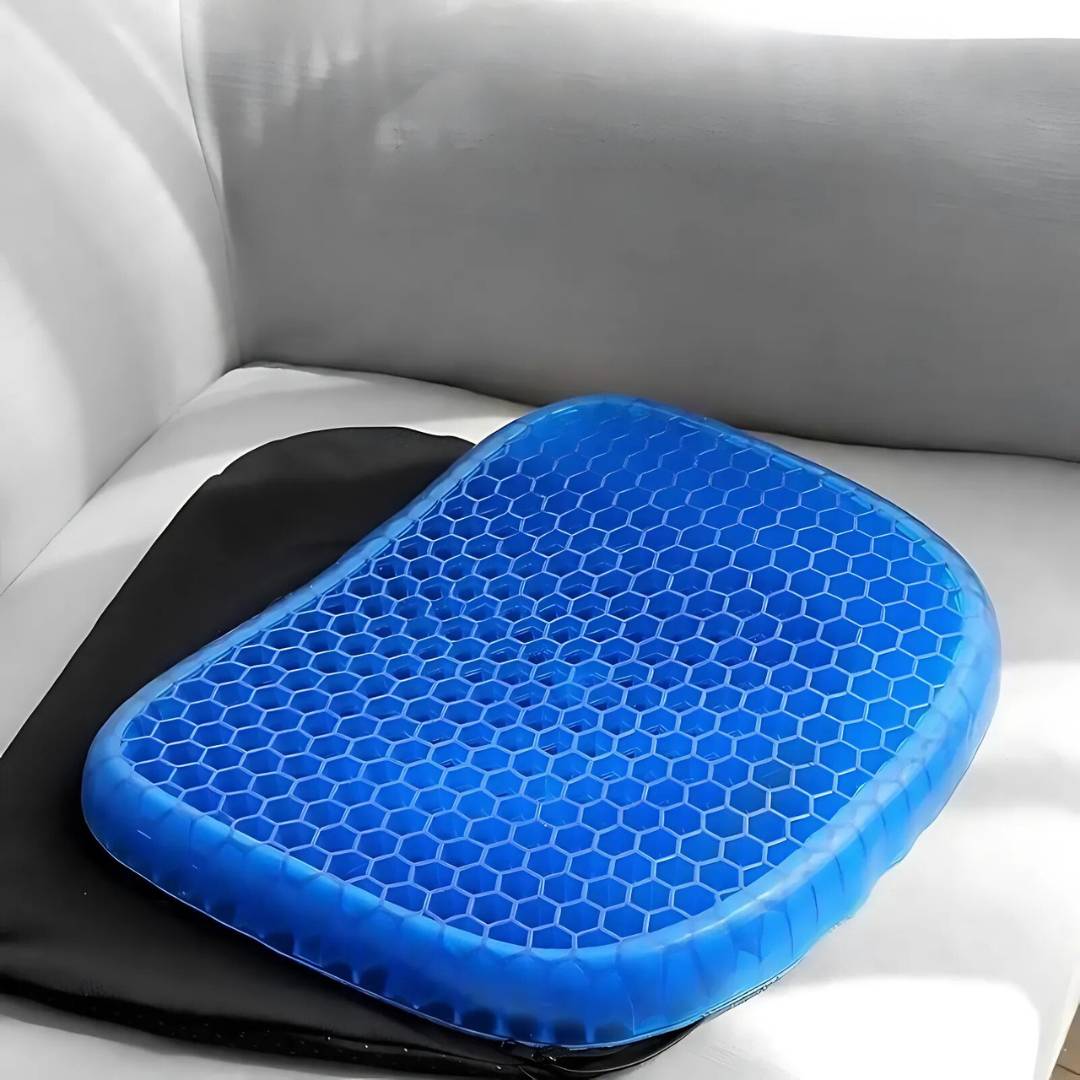 Orthopedic Gel Seat Cushion with Advanced Pressure Relief | Ergonomic Support for Tailbone Pain and Comfort 1
