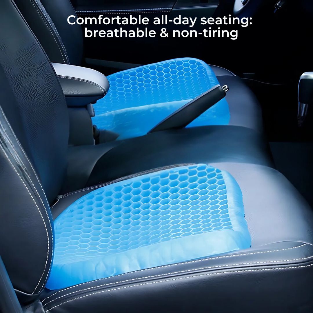 Orthopedic Gel Seat Cushion with Advanced Pressure Relief | Ergonomic Support for Tailbone Pain and Comfort 5