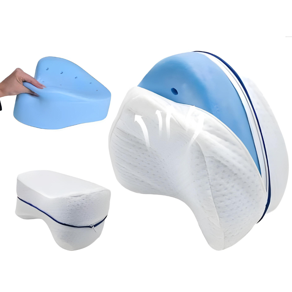 Orthopedic Knee Pillow for Side Sleepers with Triangular Design | Comfort Cushion for Back and Thigh Relief 5