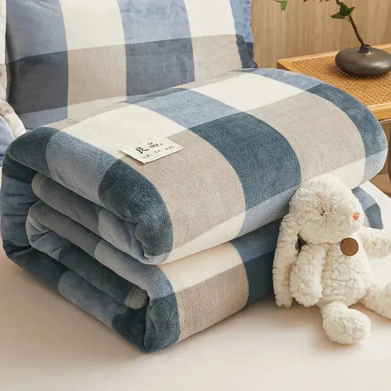 Thick Flannel Blanket with Exceptional Softness | Cozy Comfort for Year-Round Use 5